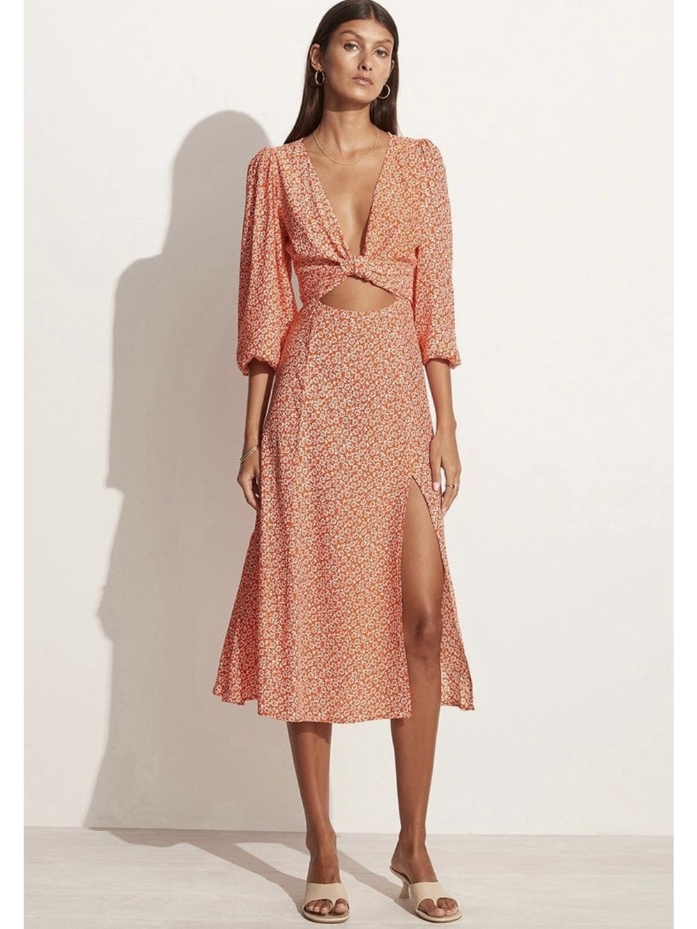 Faithfull the Brand Capella Midi Dress
